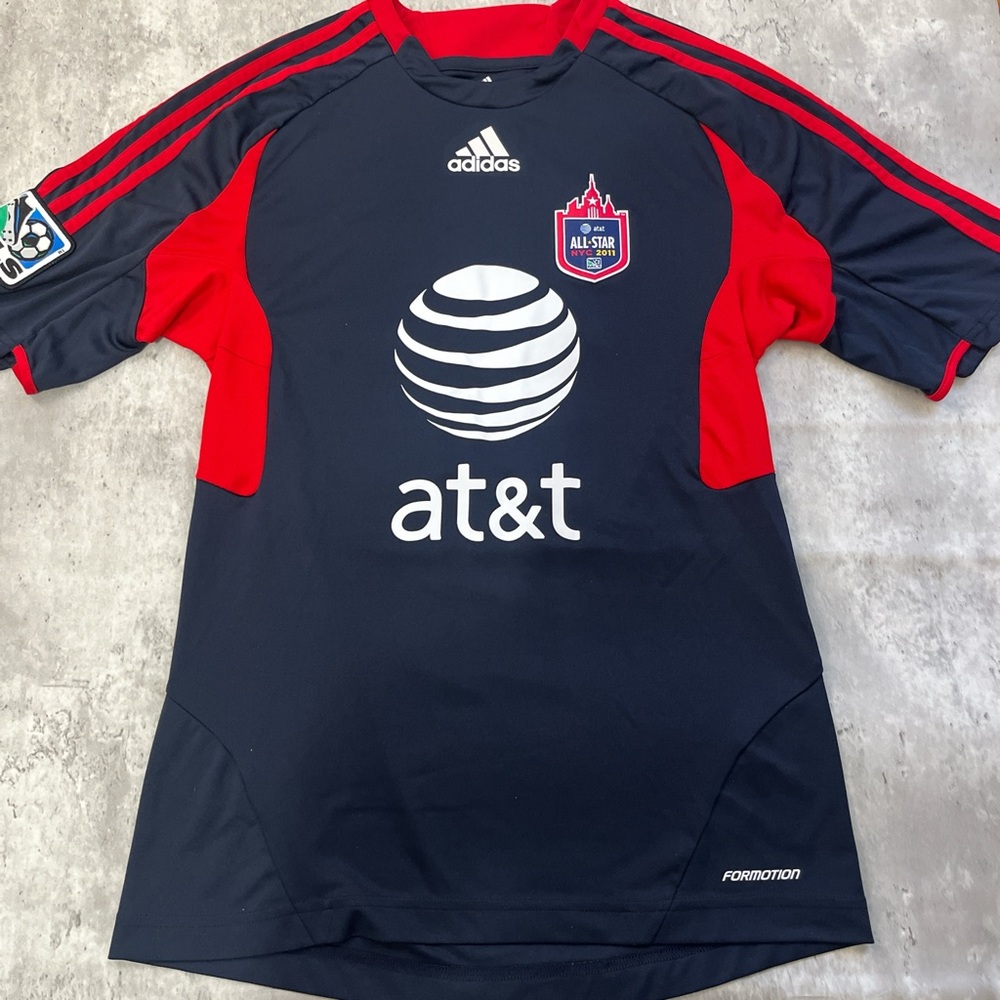 Adidas Navy and Red All-Star Jersey